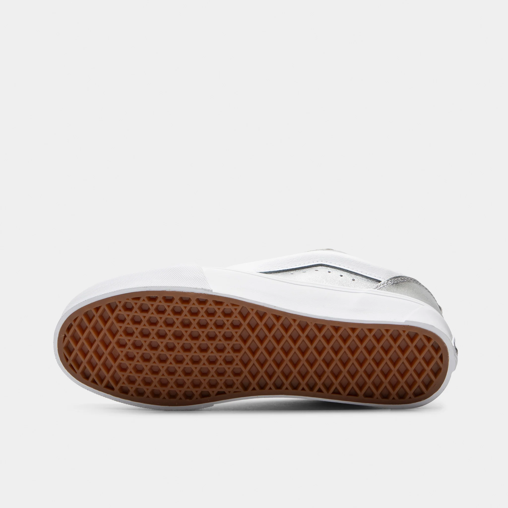 Vans Knu Skool / Metallic Leather Silver - Image 6