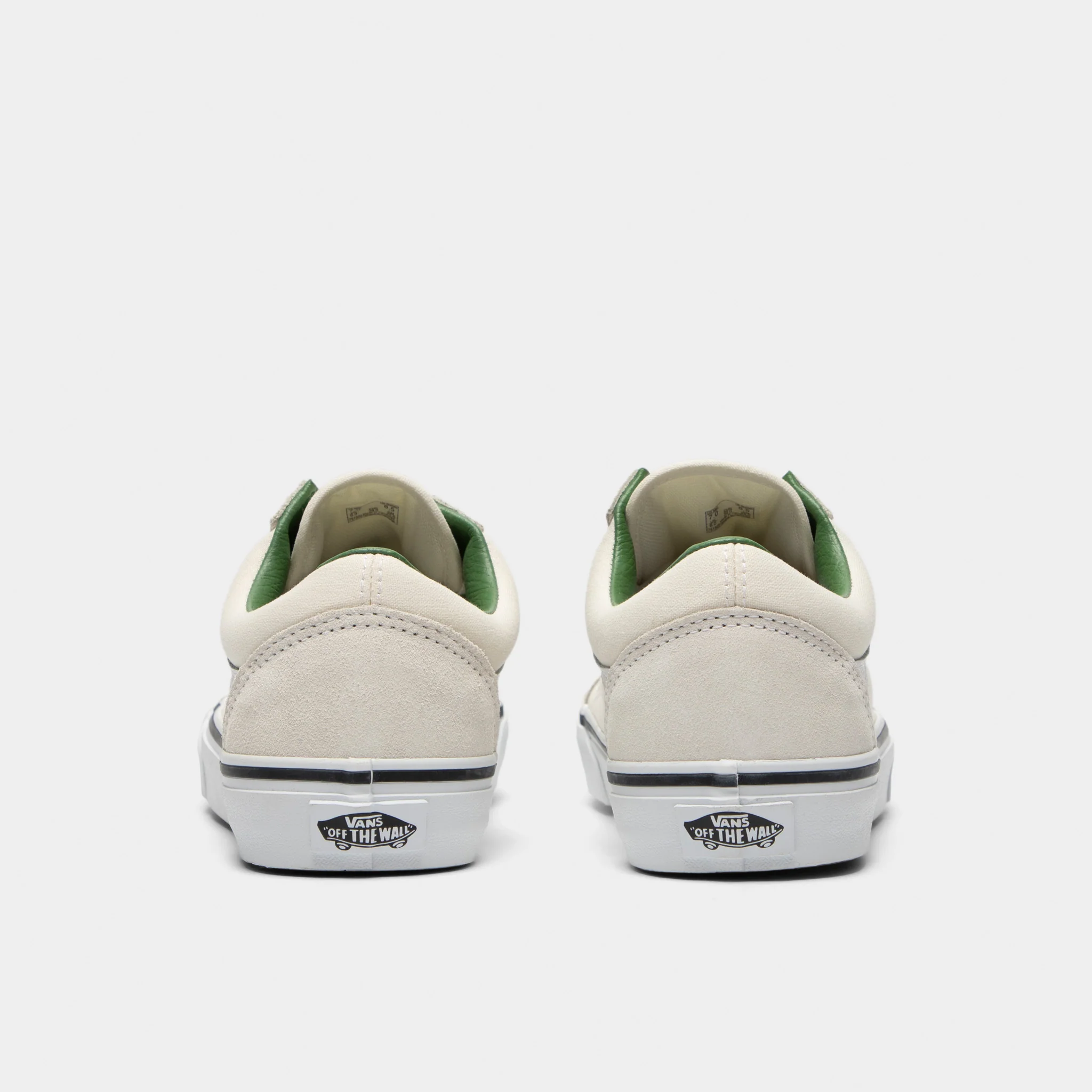 Vans Old Skool Marshmallow / Green Charms - Image 4